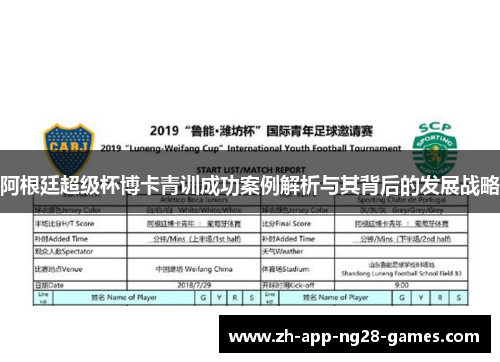 阿根廷超级杯博卡青训成功案例解析与其背后的发展战略